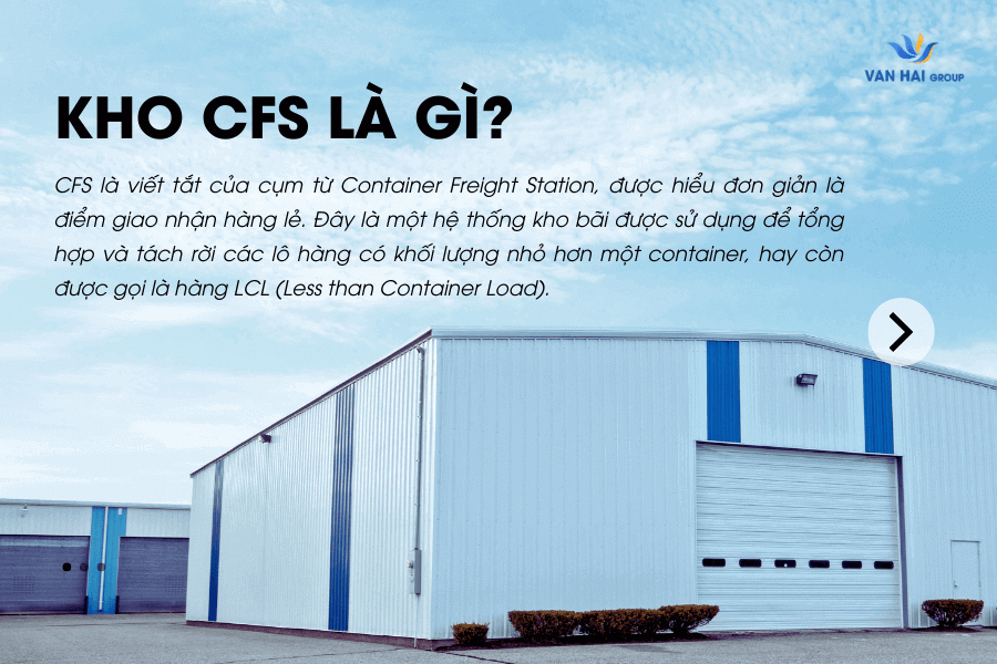 Kho CFS là gì? Tìm hiểu toàn diện về vai trò và quy trình hoạt động