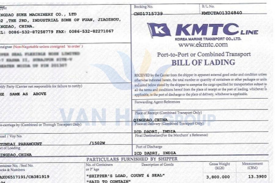 Master Bill of Lading là gì? Khám Phá Chi Tiết Từ A đến Z